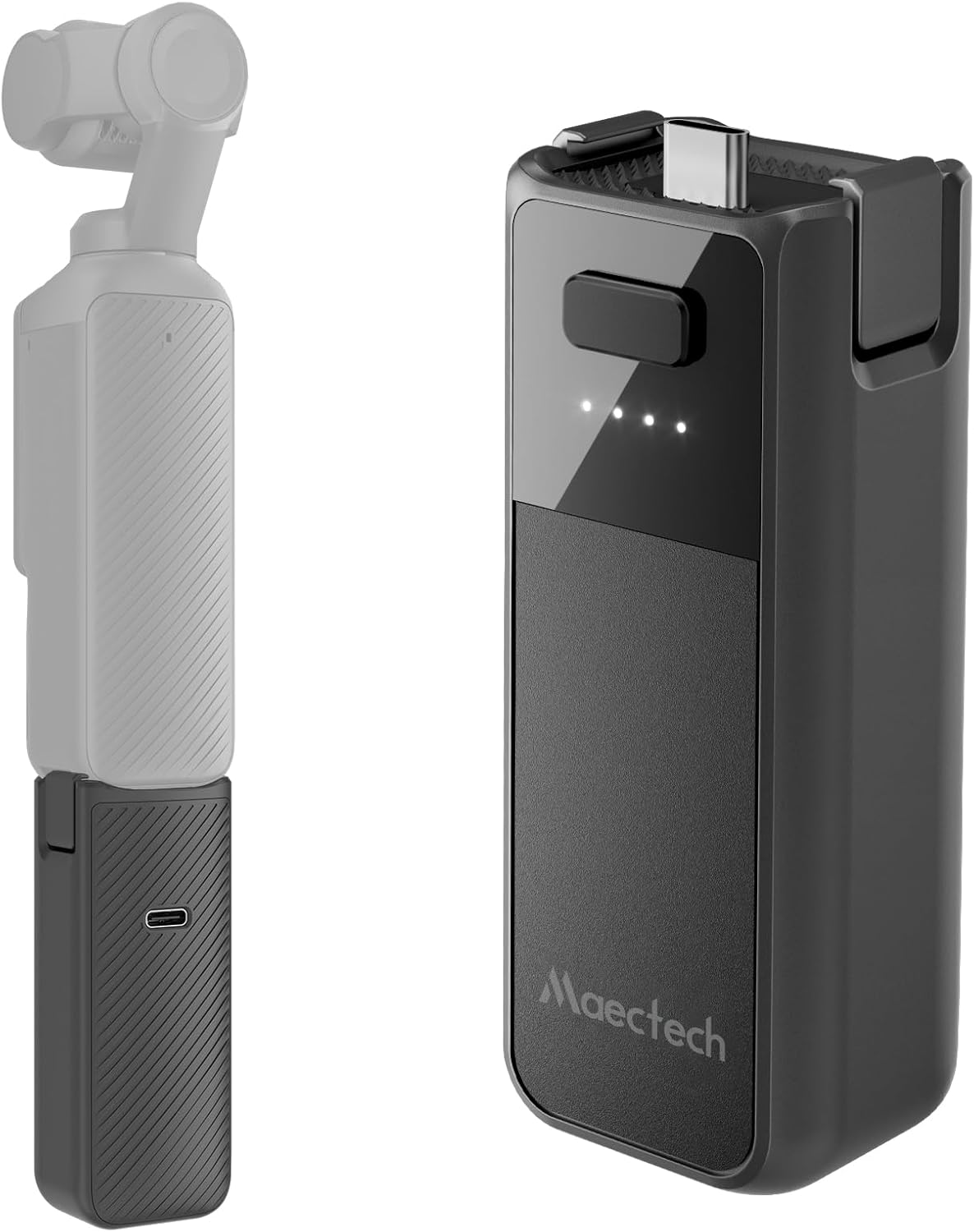 Fast Charging Battery Handle for Osmo Pocket 3/4 Accessories for Pocket 3