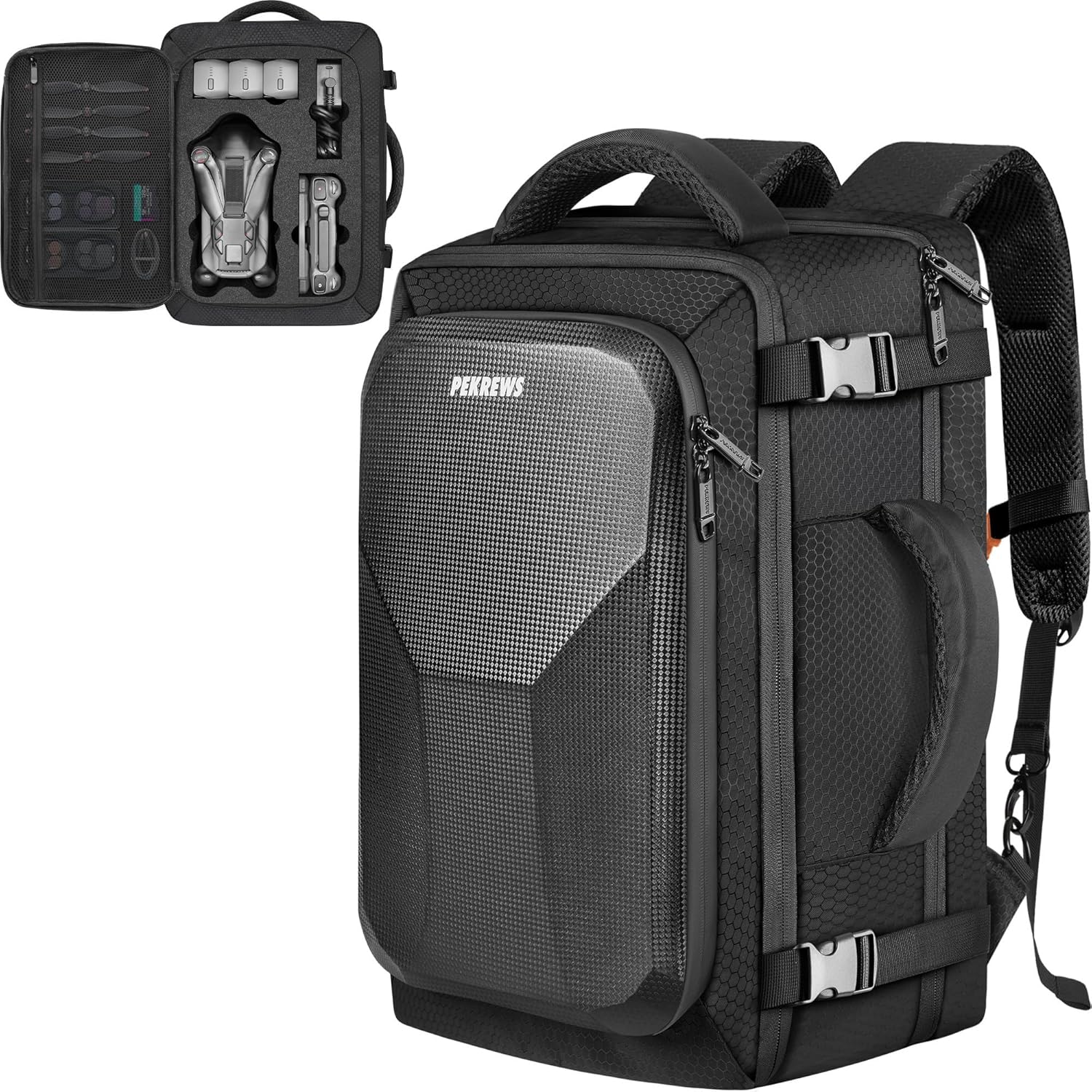 Mavic 4 Pro Case, Expandable Carry on Bag for DJI Mavic 4 Pro, RC