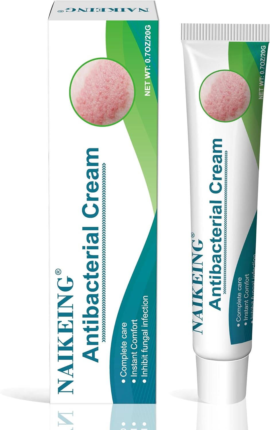 Antibacterial Cream – for Sweat-Prone Areas, Feet, Groin & Body – 20G