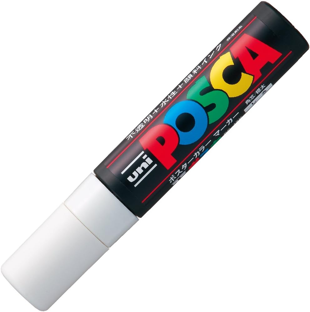 Posca Extra Bold Marker, White (PC17K.1)