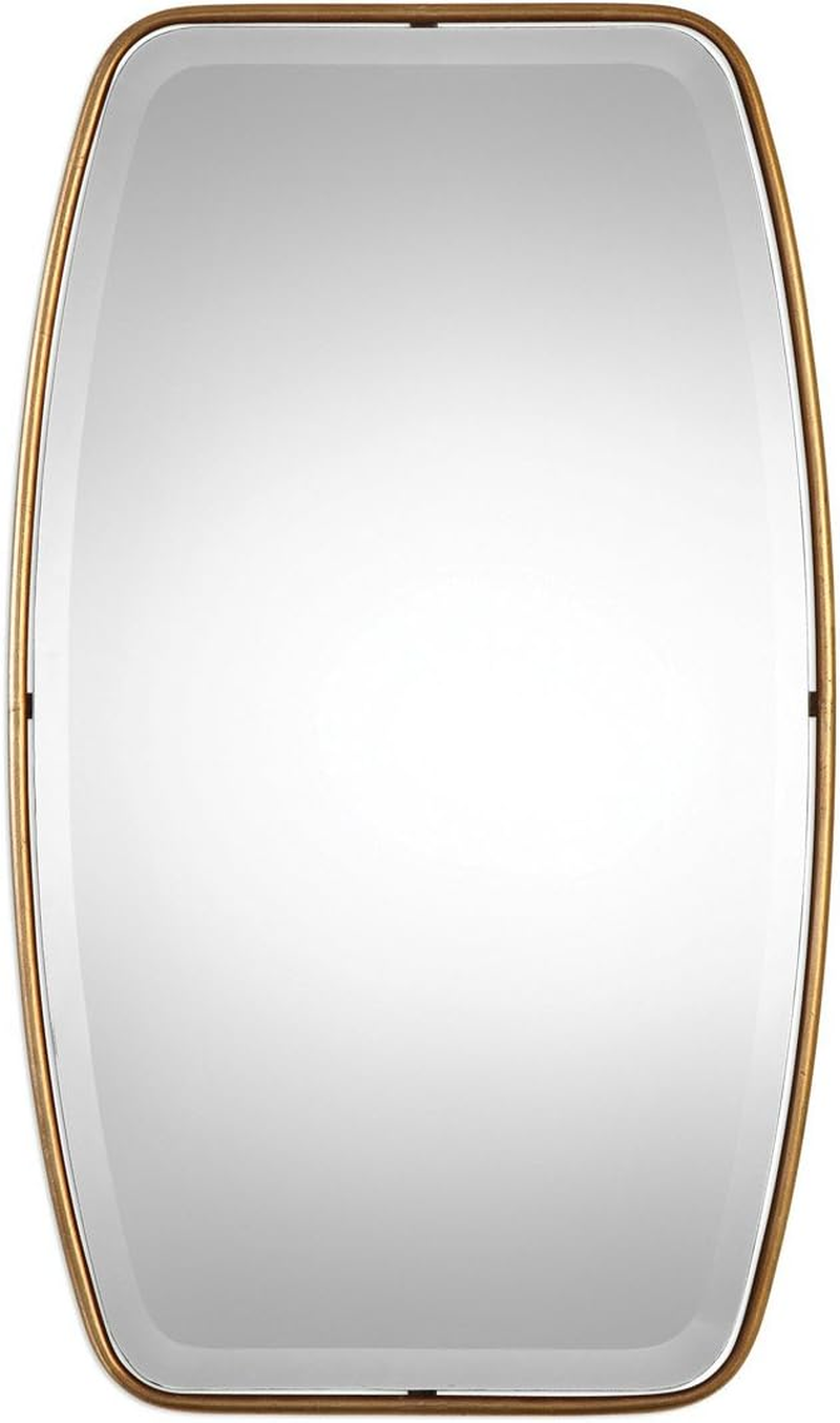 Canillo Antique Gold Rectangular Wall Mirror - 21