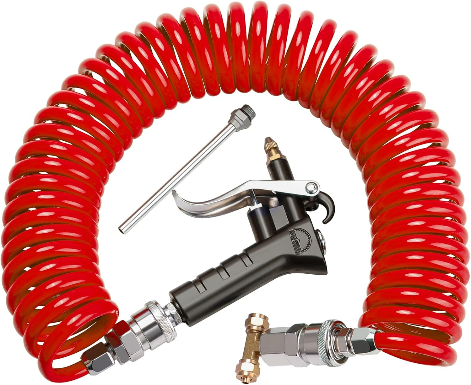 Boeray Heavy Duty Truck Air Duster Blow Gun Cleaning with 9 Meter Long Coil a... - Picture 2 of 2