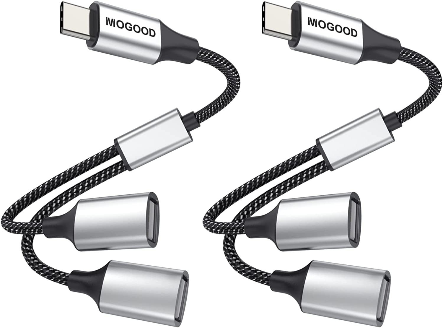 USB C to Dual USB Female Adapter Type C to Dual USB Splitter USB c to Double ... - Picture 9 of 15