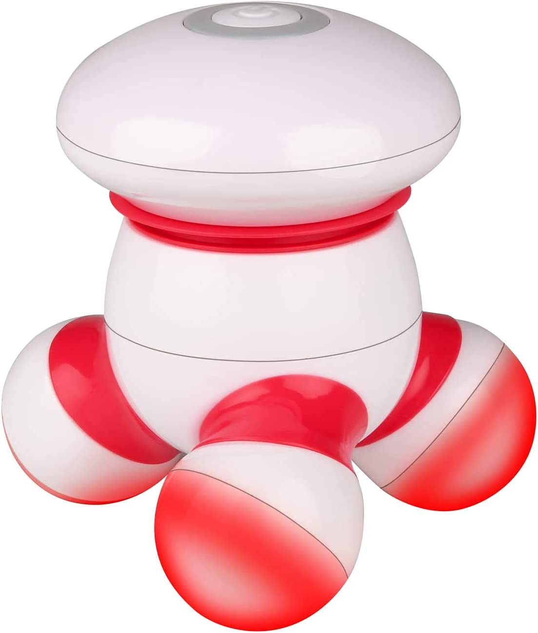 Cotsoco Handheld Massager Mini Portable Vibrating Body Massager with LED Light 