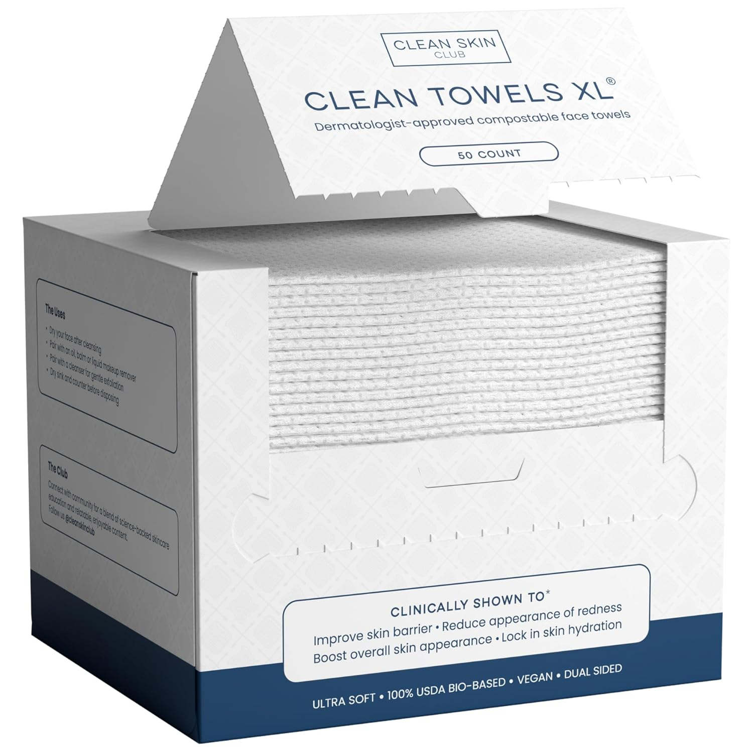 Clean Towels XL™ - 50 Ct Ultra Soft Wipes