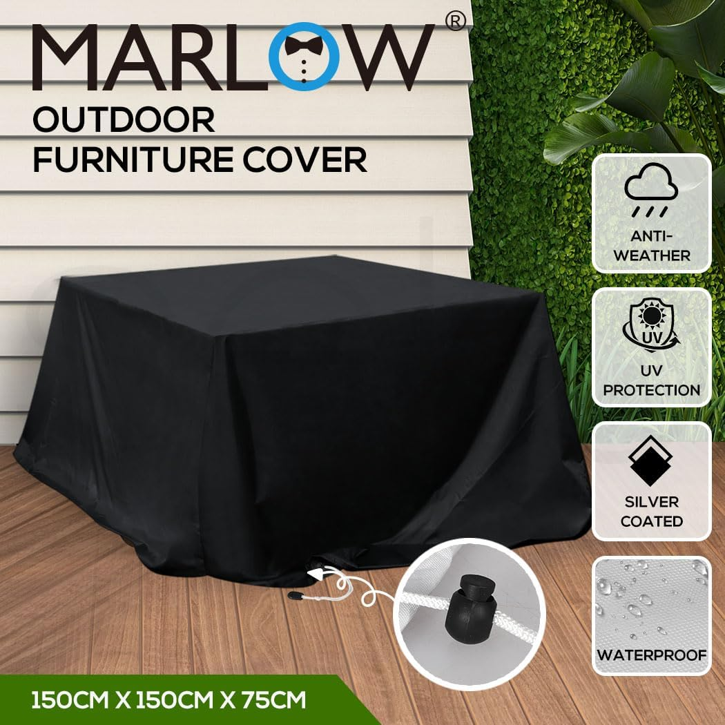 Marlow Outdoor Furniture Cover, Patio Covers Waterproof Garden, 210D Oxford F... - Picture 3 of 15