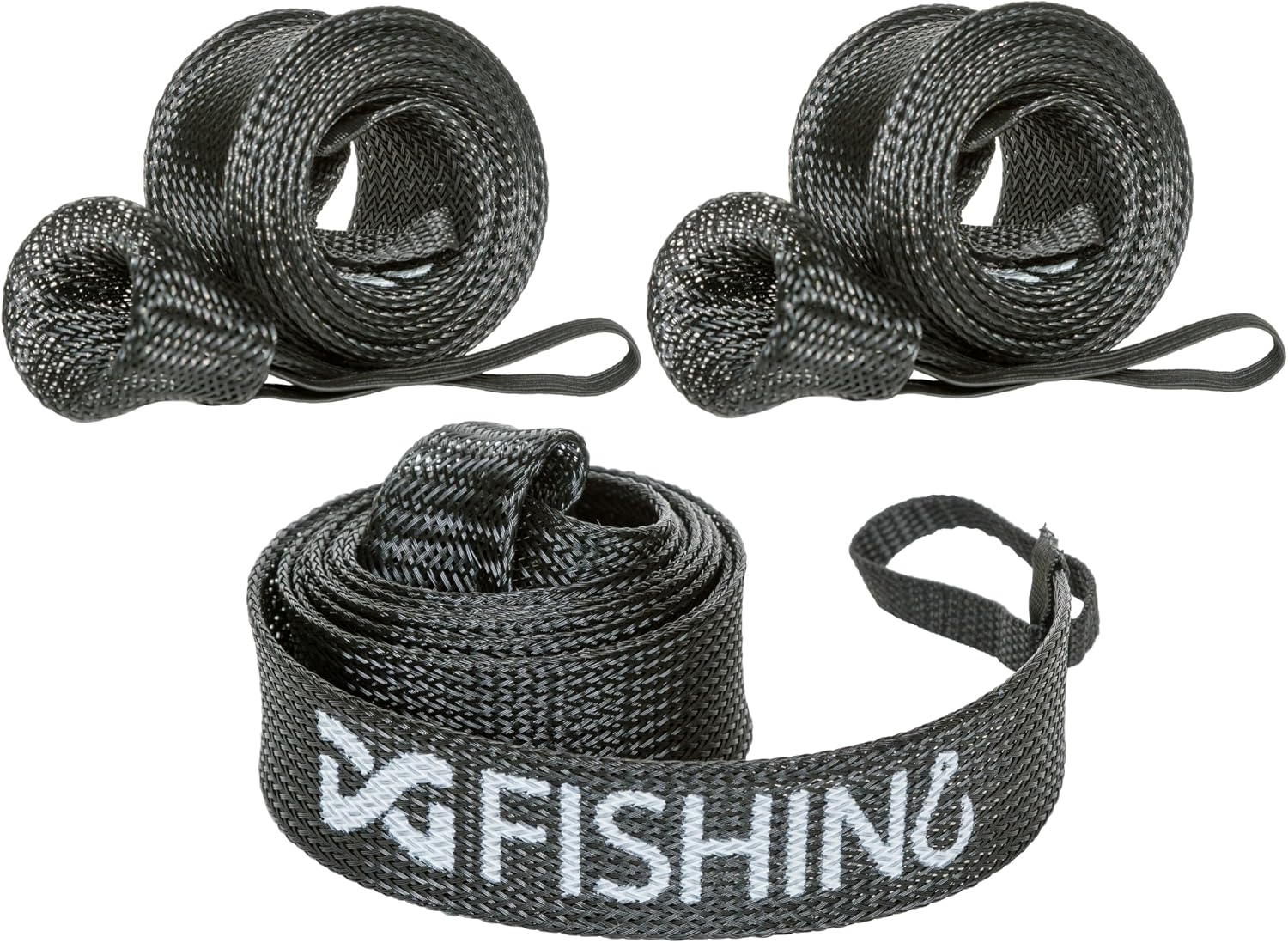 DynoGoods Fishing Rod Sleeve 3 Pack 7ft Spinning Rod Protector Rod Sock Rod Co