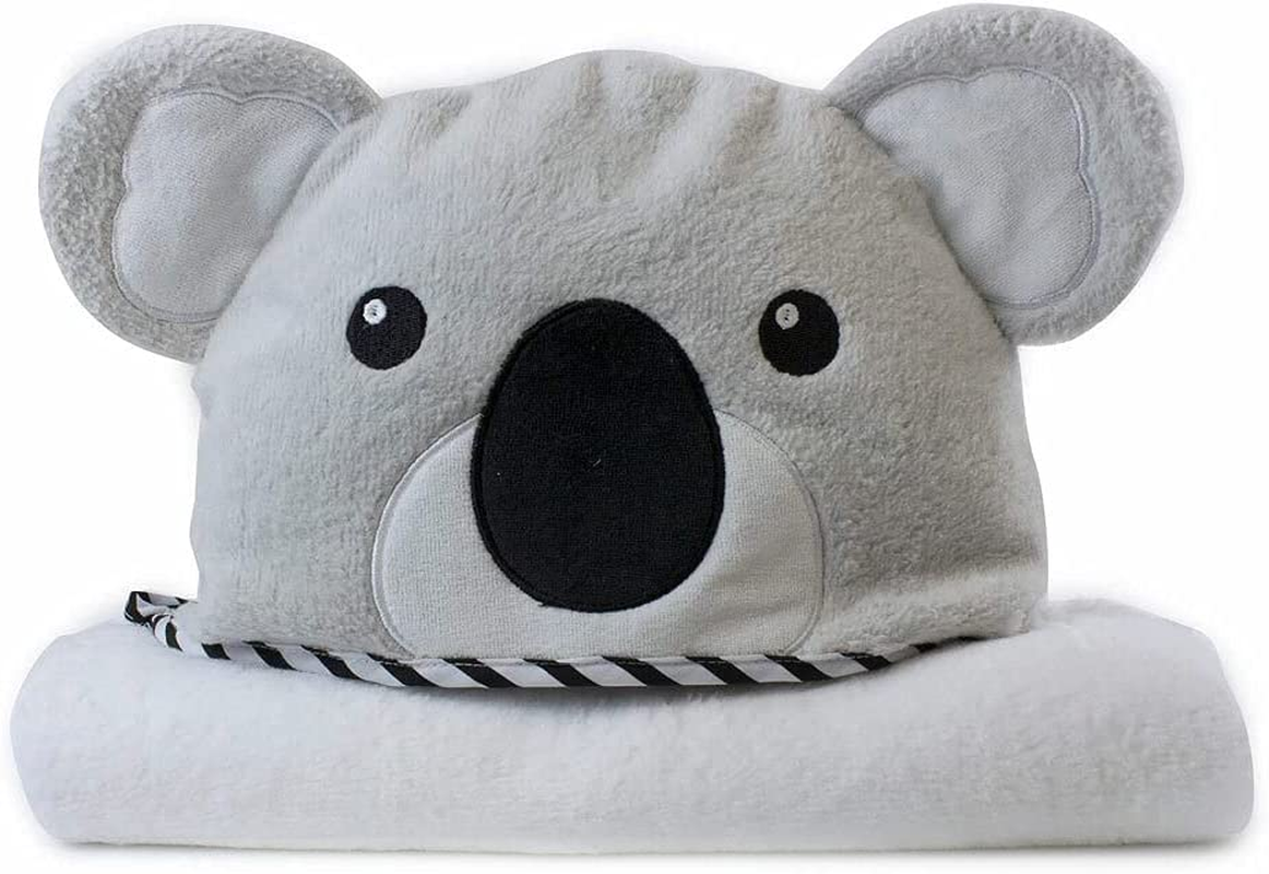 Bubba Blue Animals Koala Novelty Hooded Nursery/Infant Wrap Baby 0m+ Bath Towel - Picture 2 of 16