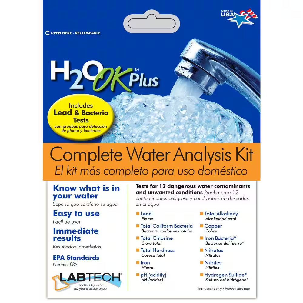 H2O OK plus Complete Water Analysis Test Kit