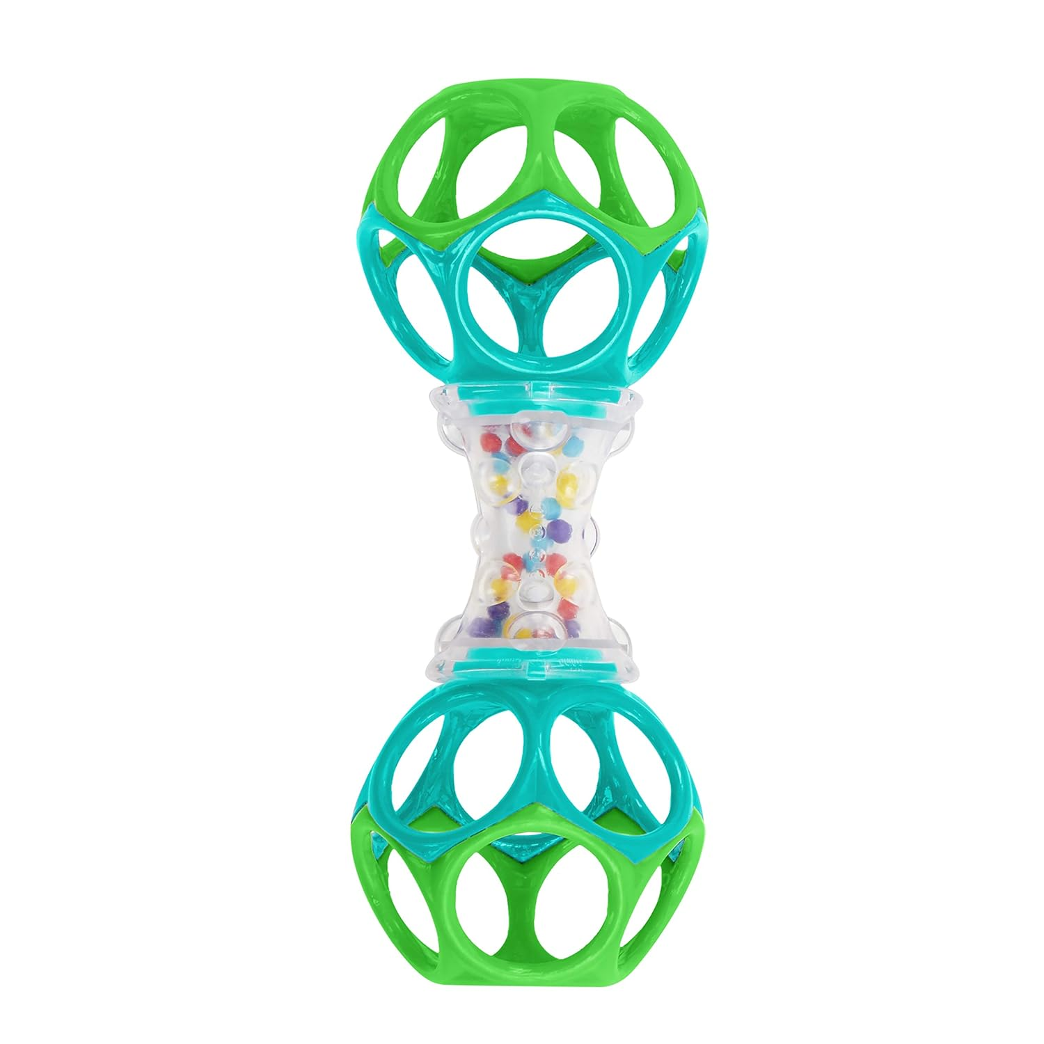 Bright Starts Oball Shaker Rattle Toy – Perfect for Newborns and Beyond!