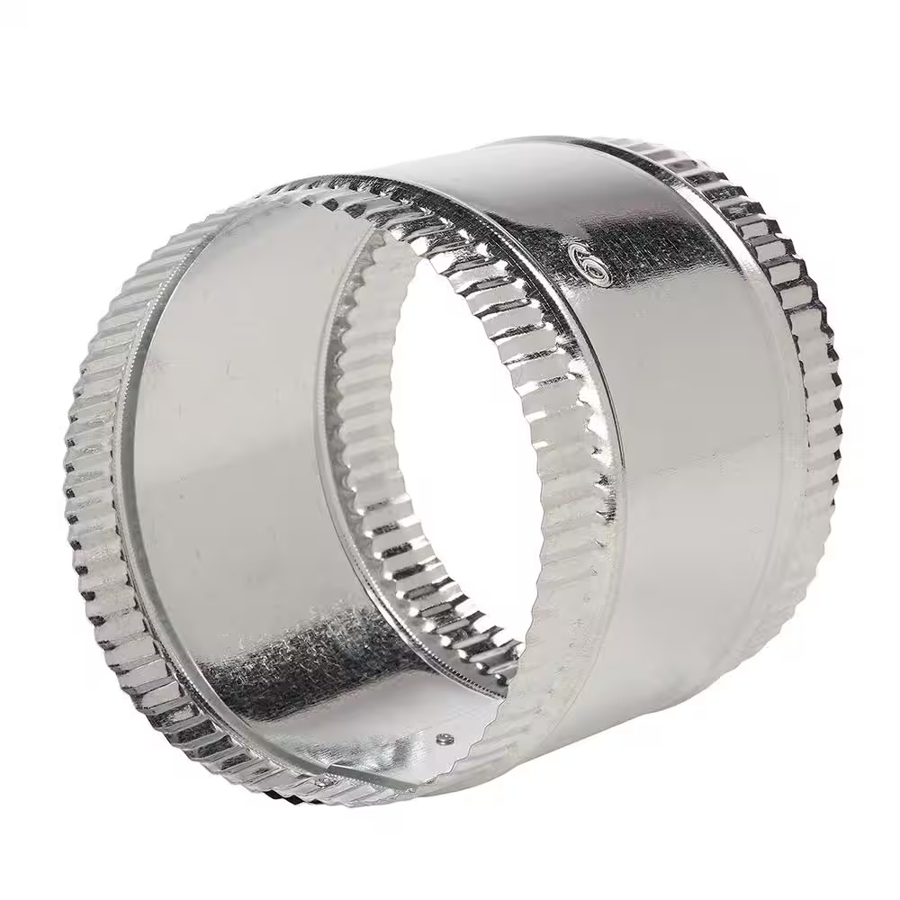 16 In. Flexible Duct and Sheet Metal Connector Splice Collar