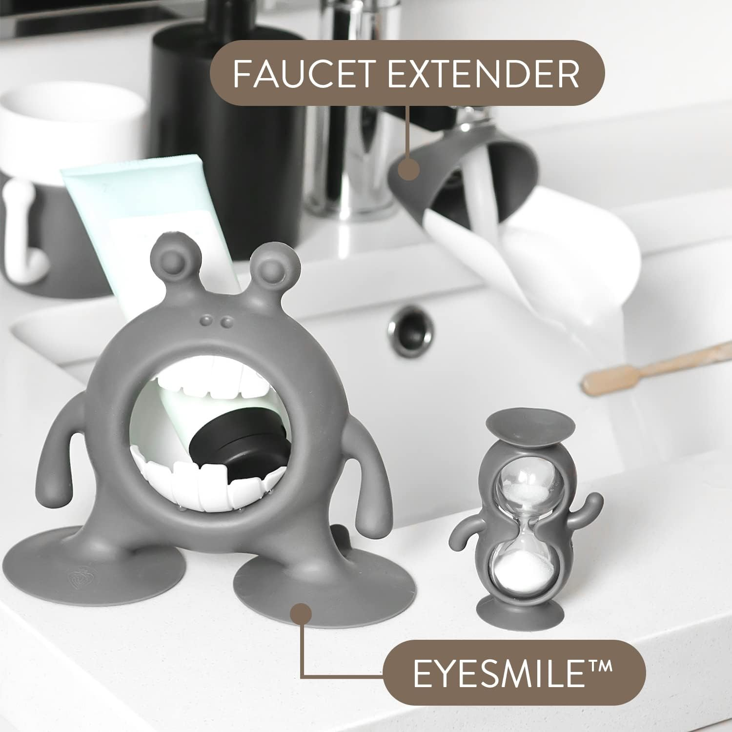 Prince Lionheart Faucet Extender, 2 Counts, Blue/Grey - Picture 8 of 10