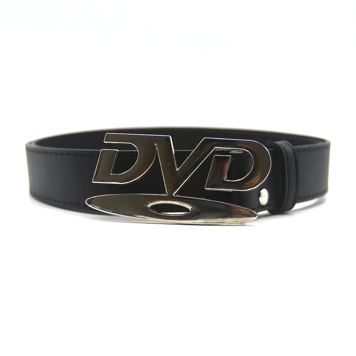 DVD English Buckle Belt Nostalgic Design Sense Niche Belt Jeans Decoration