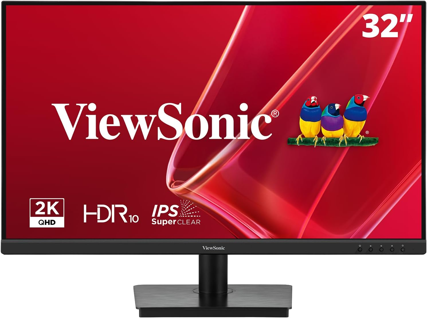 Viewsonic VS3225-2K 32 Inch QHD 1440P IPS Computer Monitor, 75Hz LCD