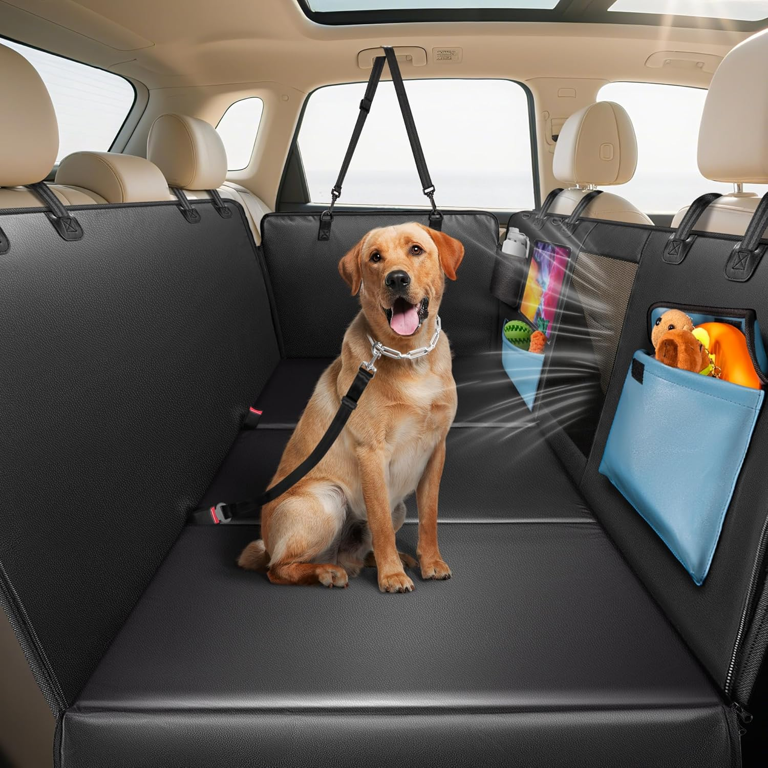 Dog Car Seat Cover for Back Seat 53