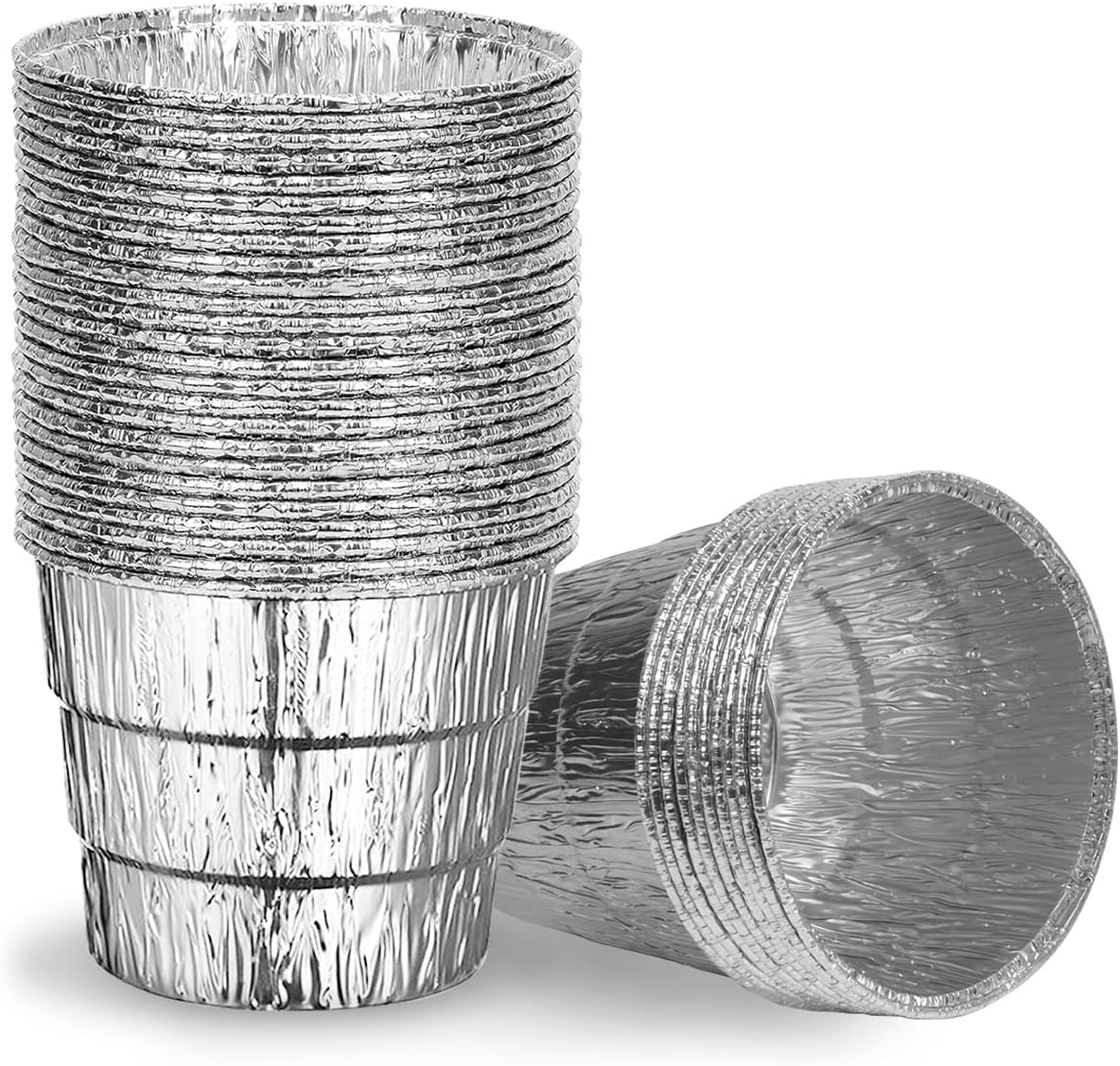 50pk Grease Bucket Drip Liners for Traeger Grill Smoker BAC407 HDW152 5