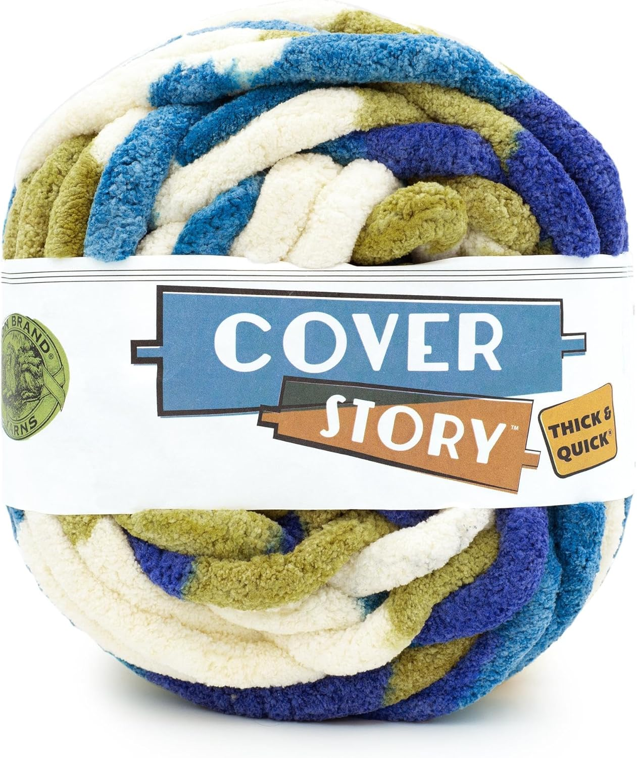 Cover Story Thick & Quick, Blanket Yarn, Woodlands, 1 Pack