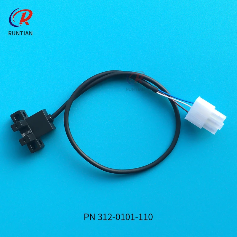 U slot switch sensor for Flora PP2512uv PN312-0101-110 GL slot type photoelectric sensor GL5-L/28a with connector