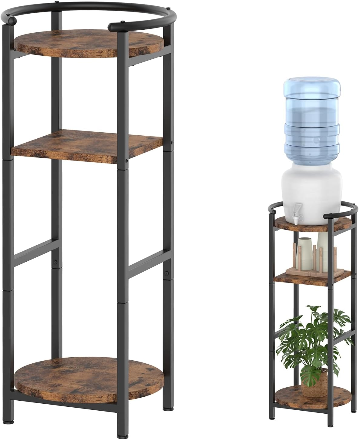Water Dispenser Stand Wood, (36.5