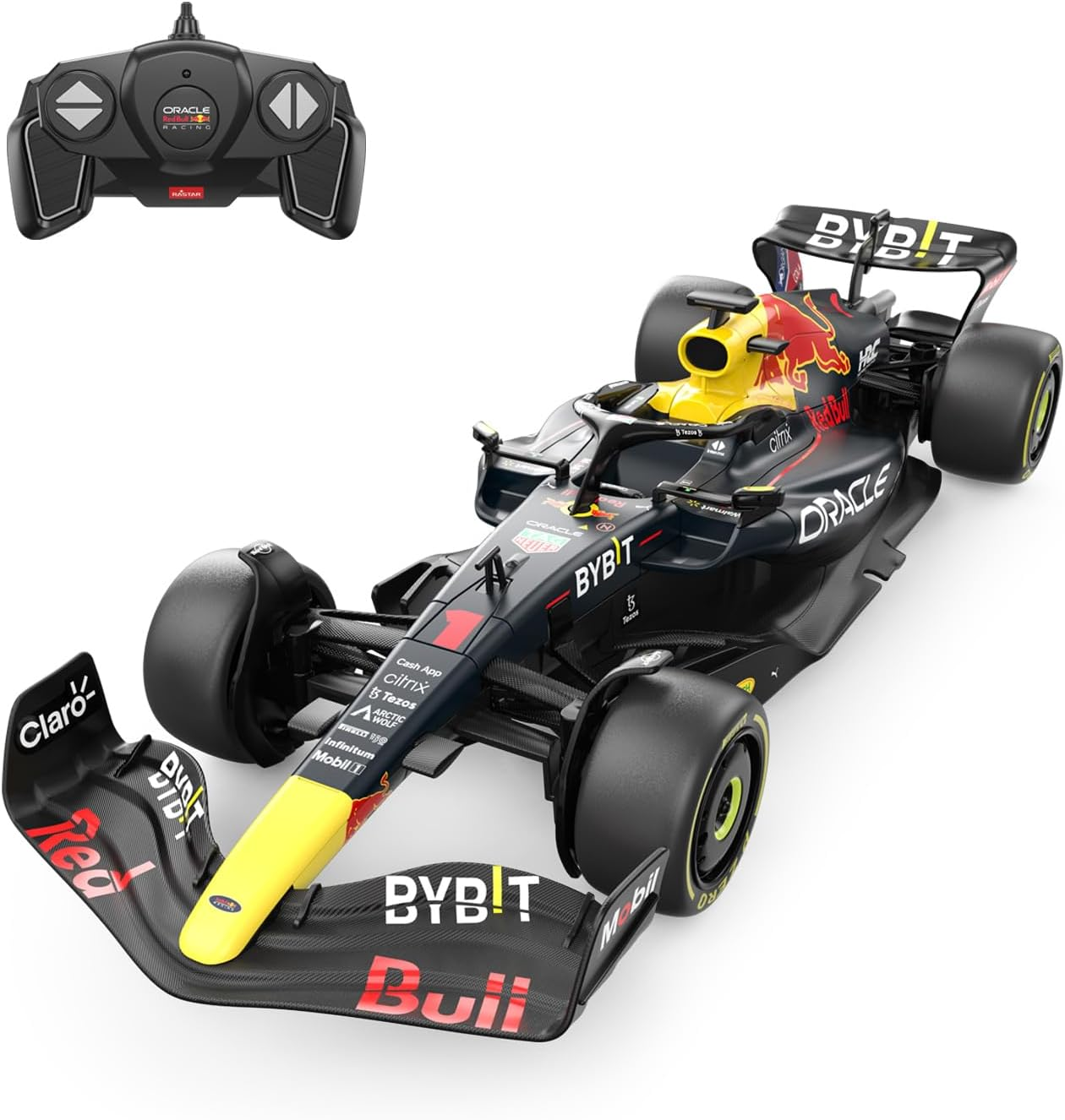 Rastar 1/12 F1 Red Bull Car, Oracle Red Bull Racing F1 RB18 Remote Control Ca... - Picture 15 of 15