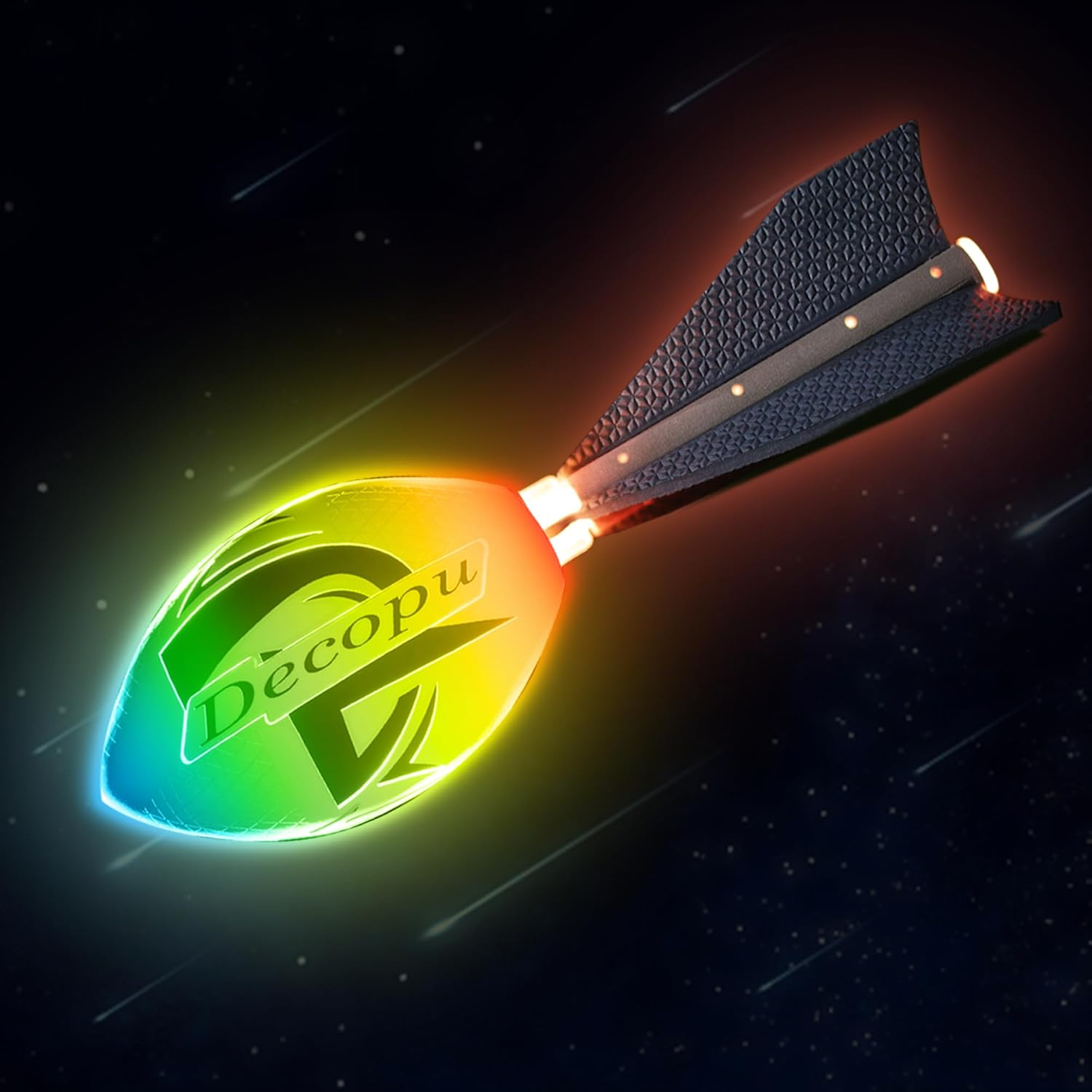 Latest Light up Football-Glow in the Dark Ball-Rechargeable-Vibration Color Change-Outdoor Sports Birthday&Summer Gifts for Boys 6-8 8-12 13+ Year Old-Gift for Teen Boys Age 8 9 10 11 12 13 14 15