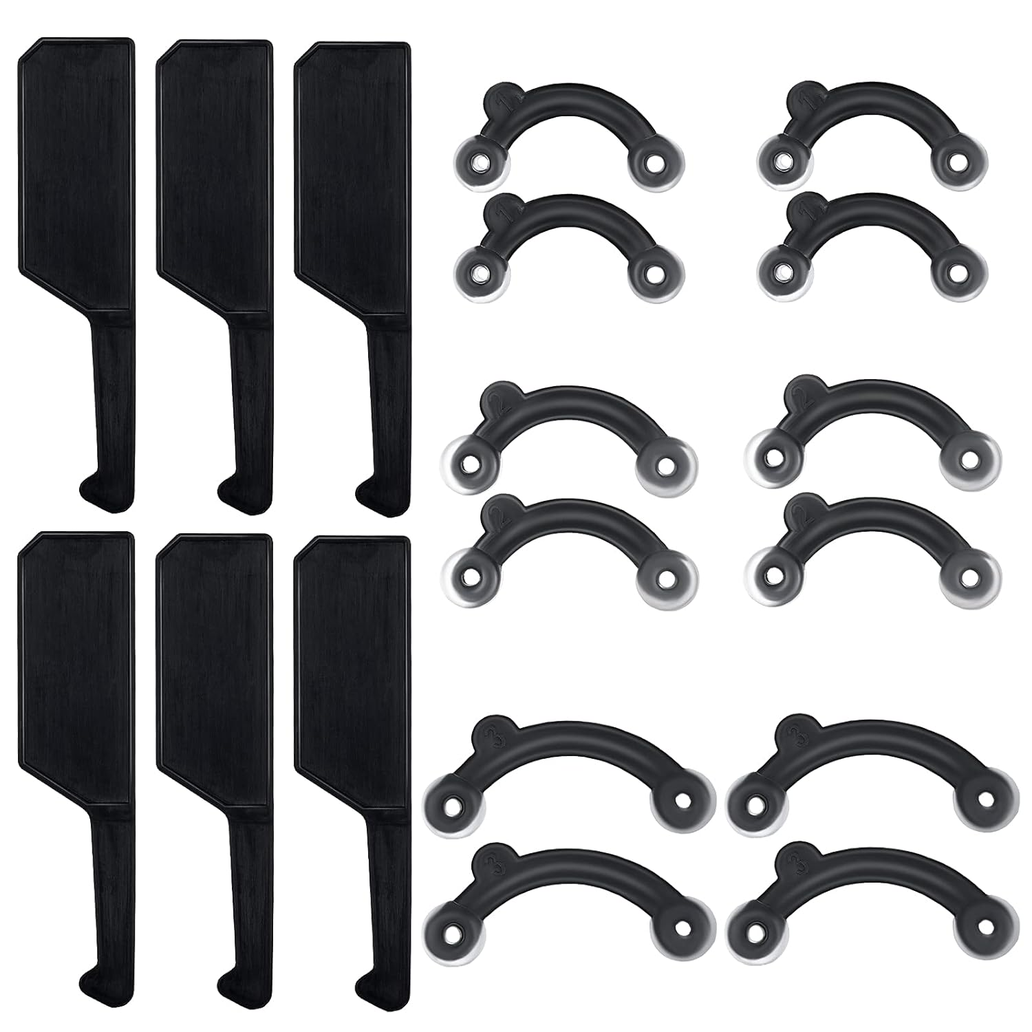 6 Pairs Nose up Lifting Shaping Clip Beauty Tool Nose Shaper Inserts No Pain Invisible Nose Shaper Tool Straightening Beauty Kit for Women Men (Black) | Beauty Tool, Nose Shaper Inserts, No Pain Invisible Nose Shaper Tool, Straightening Beauty Kit for Women Men