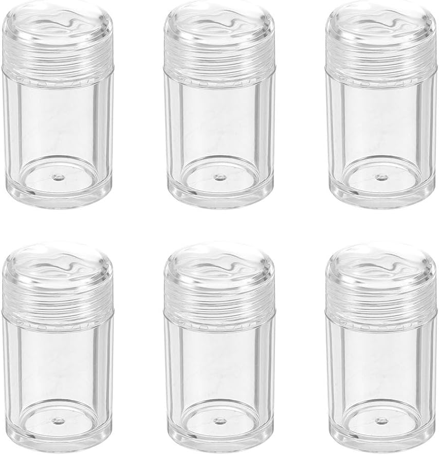 PLAFOPE 6Pcs Loose powder bottle Cosmetic powder bottle powder dispenser Loos... - Picture 3 of 3