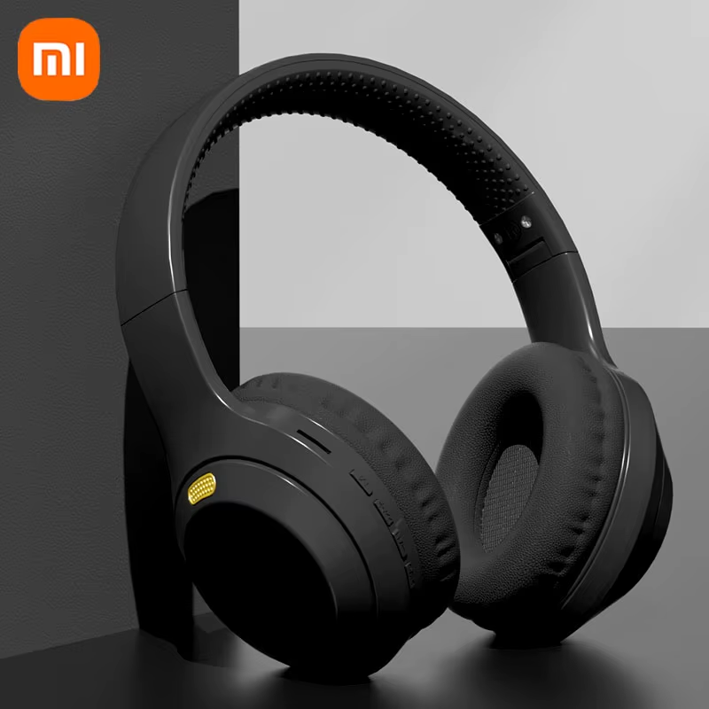 Xiaomi 5W Casque Sans Fil Bluetooth5.3 Écouteurs Pliables 40Mm Pilote Jeu Musique Sur L'Oreille Casque Stéréo Avec Micro