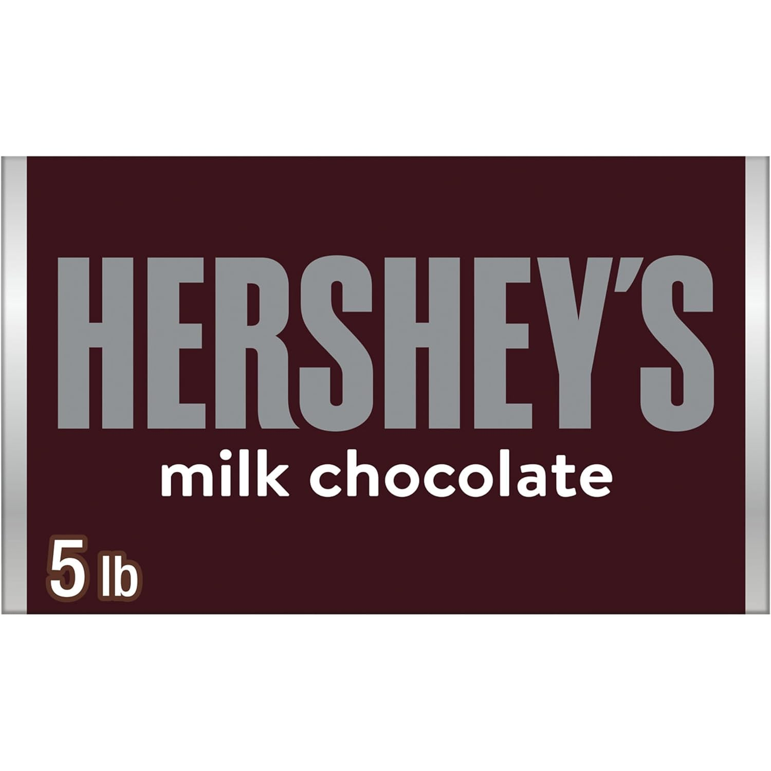 HERSHEY'S Milk Chocolate Giant, Bulk Gluten Free Giant Candy Bar, 5 Lb