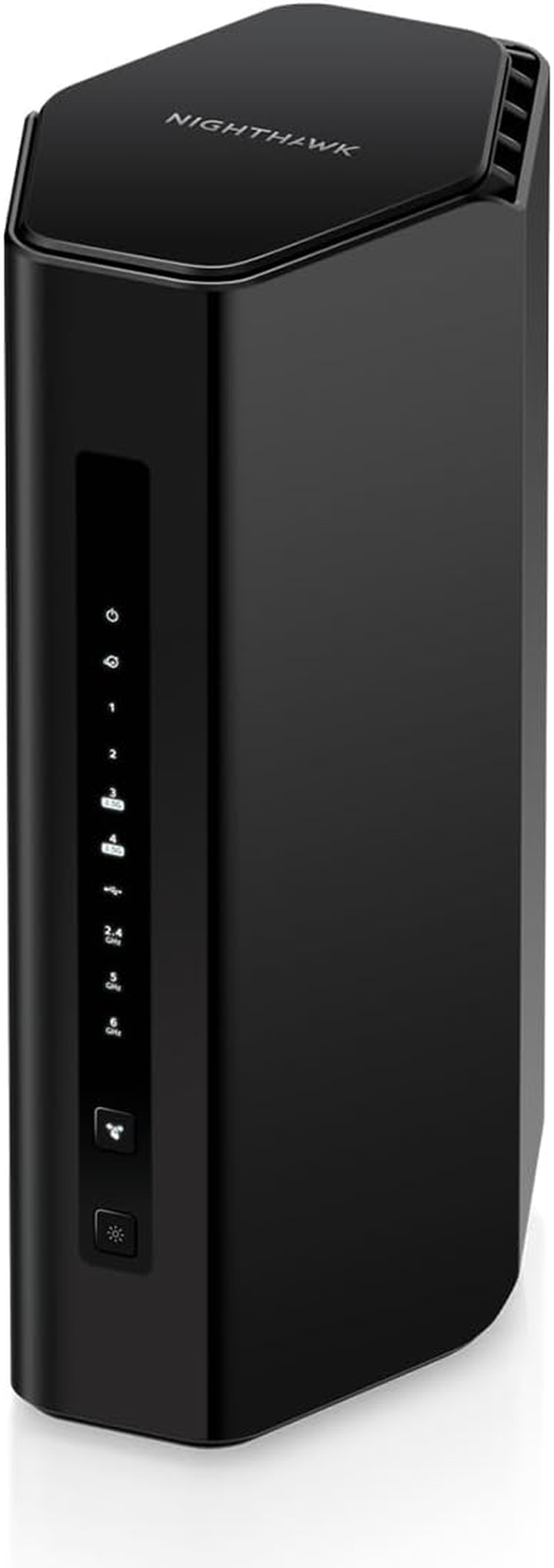 NETGEAR Nighthawk Dual-Band Wifi 7 Router (RS200) – Security Features, BE6500 Wireless Speed (Up to 6.5Gbps) - Covers up to 2,500 Sq. Ft., 80 Devices – 2.5 Gig Internet Port