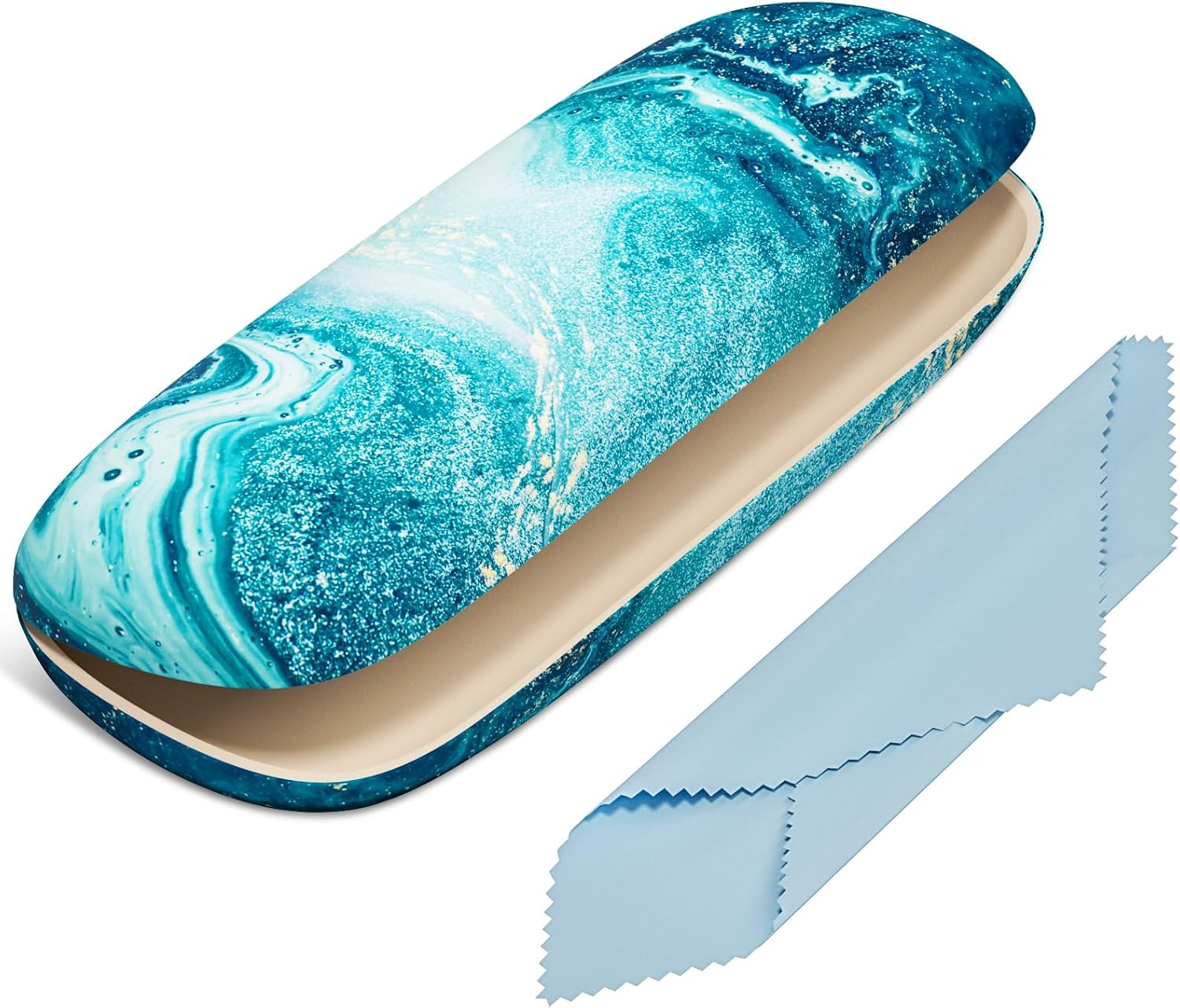 Eyeglasses Case, Hard Shell Protective Case for Glasses, Unisex for Women Men