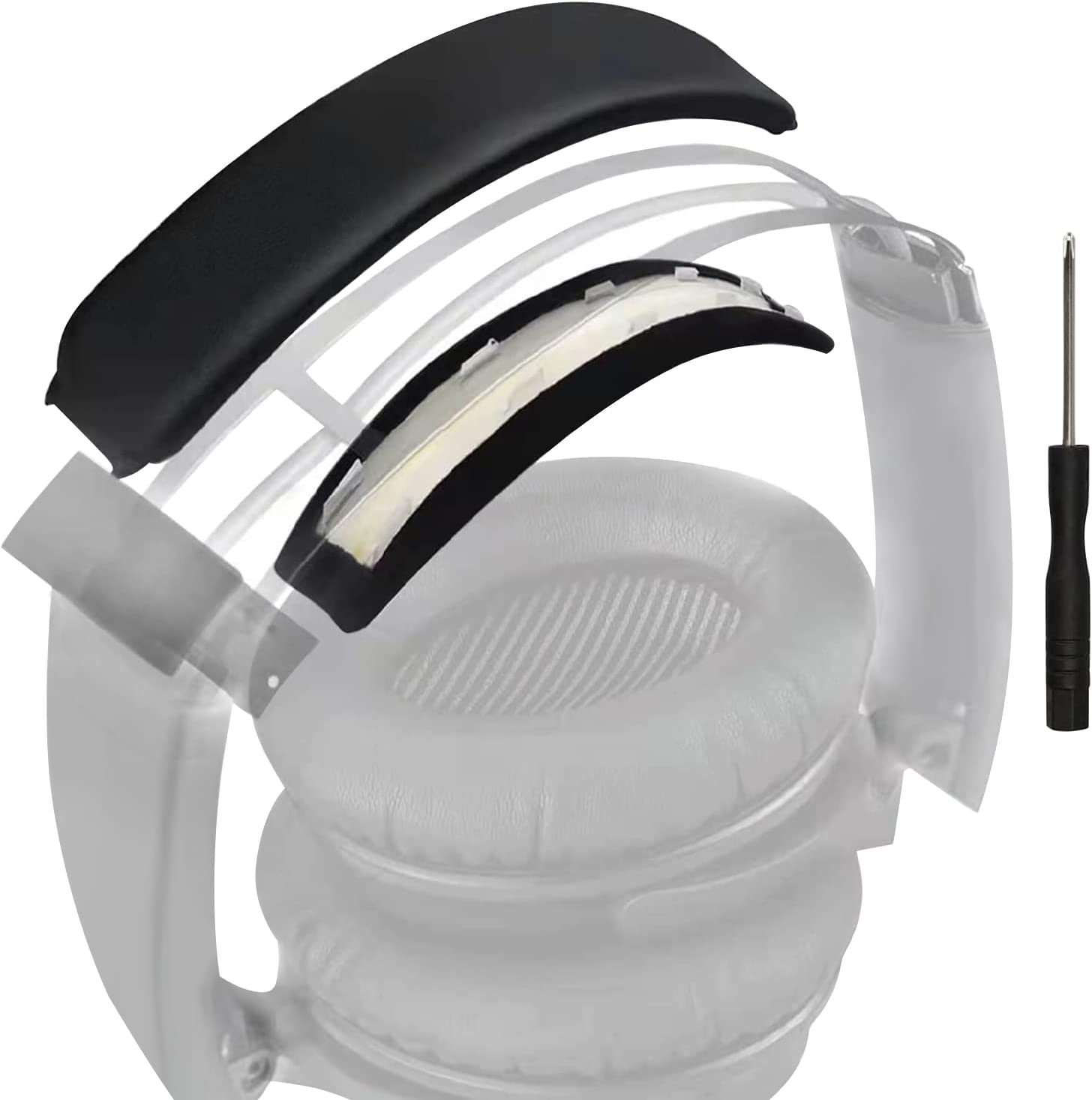SOULWIT Replacement Headband Kit for Bose QC35 & QuietComfort 35 II (QC35 ii)... - Picture 11 of 16