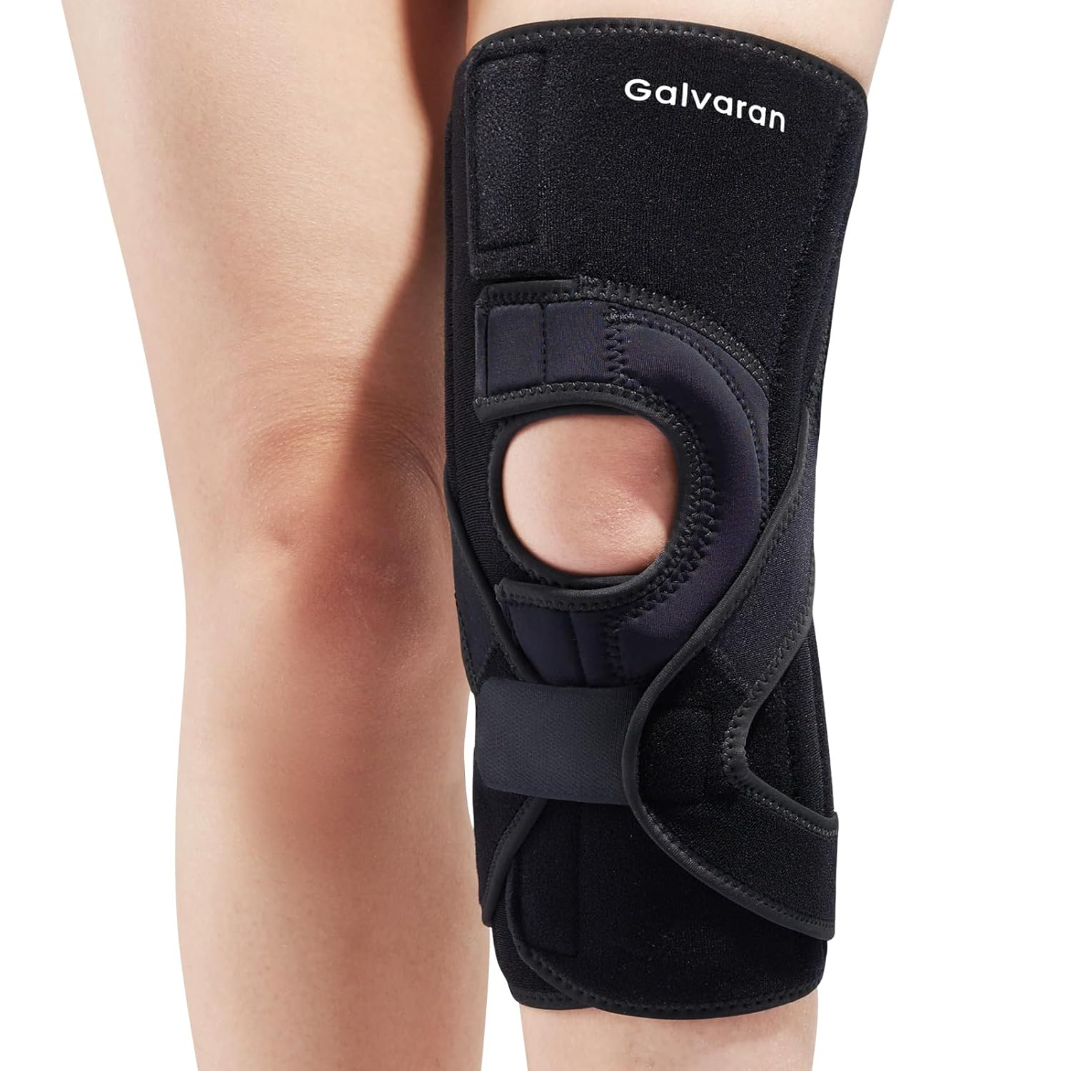 Knee Brace for ACL MCL Meniscus Tear,Adjustable Knee Support for Maximum Knee Pain,Side Stabilizers for Injury or Surgery Recovery - Men and Women