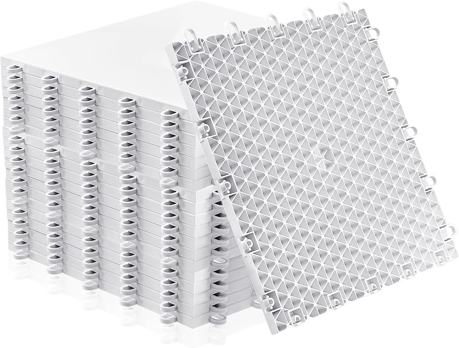 Dryland Synthetic Ice Hockey Tiles 12X12 Floor Mat Hockey Training Equipment for Shooting Stickhandling Practice