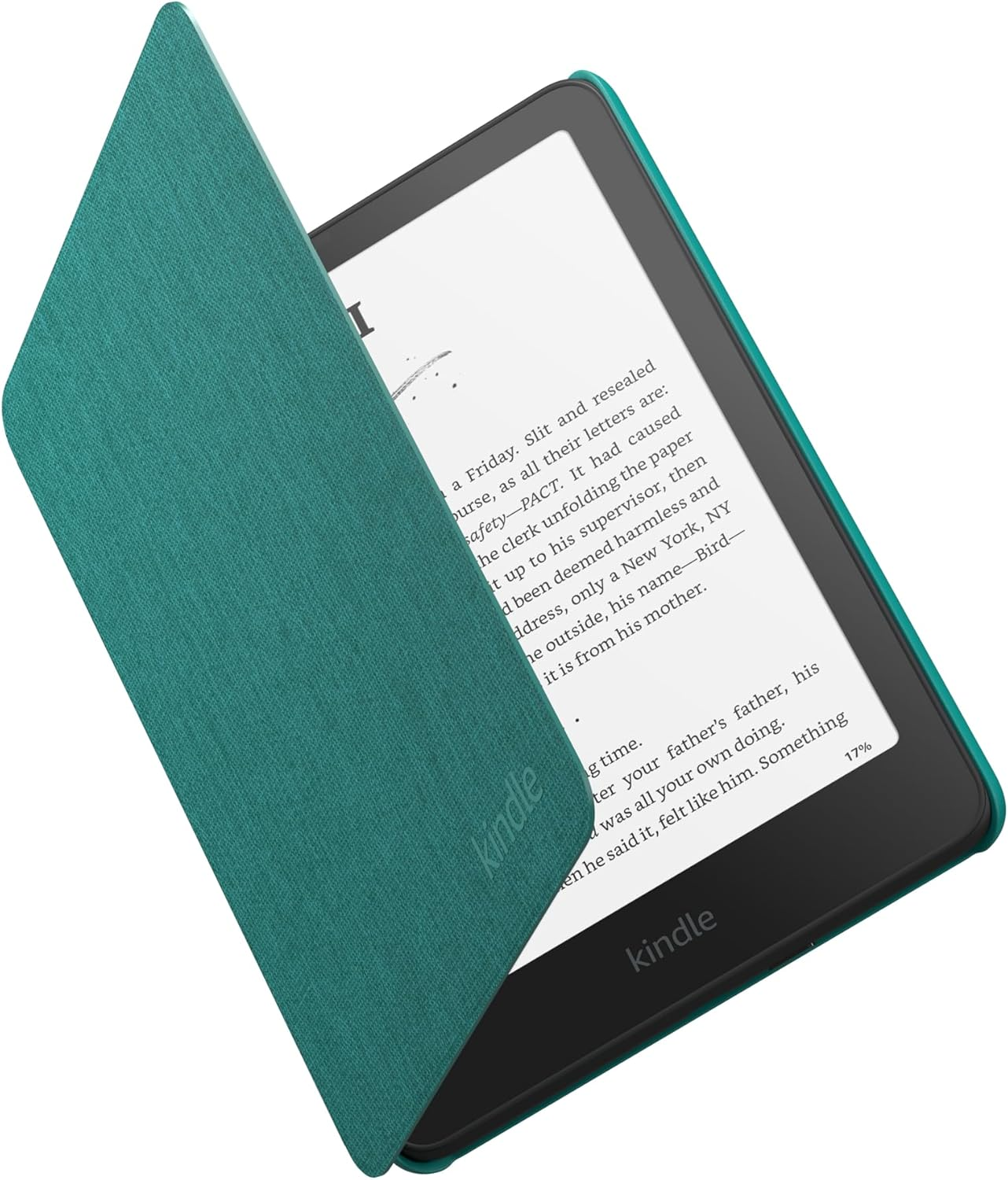 Kindle Paperwhite and Kindle Colorsoft Case, Lightweight and Water-Safe, Foldable Protective Cover - Fabric