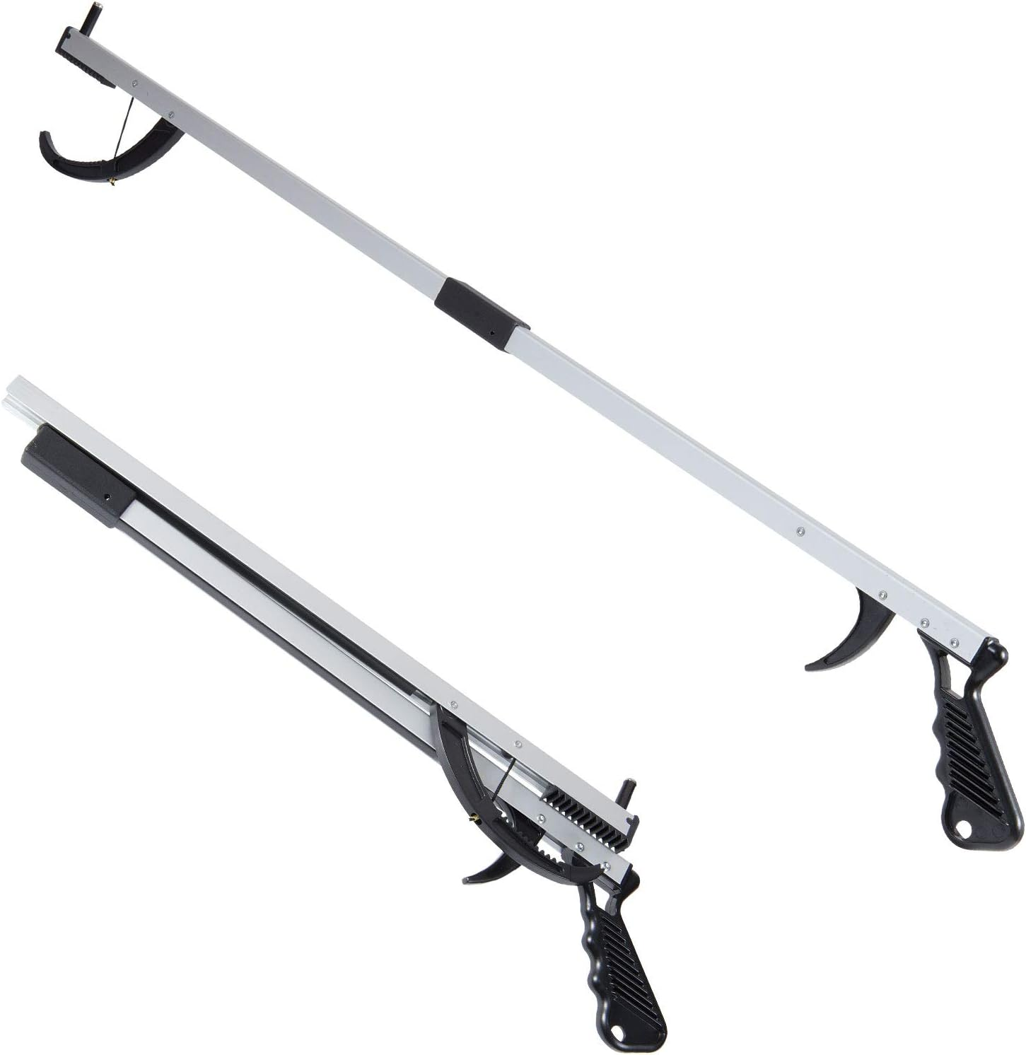 Reacher Grabber Tool for Elderly, Disabled or after Surgery Recovery, Claw Grabber, Reaching Assist Tool, Trash Picker, Hand Gripper, Arm Extension, 32 Inches, Folding, Magnetic Claw
