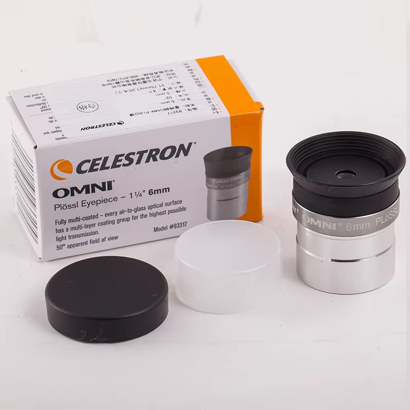 Celestron OMNI Eyepiece Astronomical Telescope Accessory 52-Degree Field of View