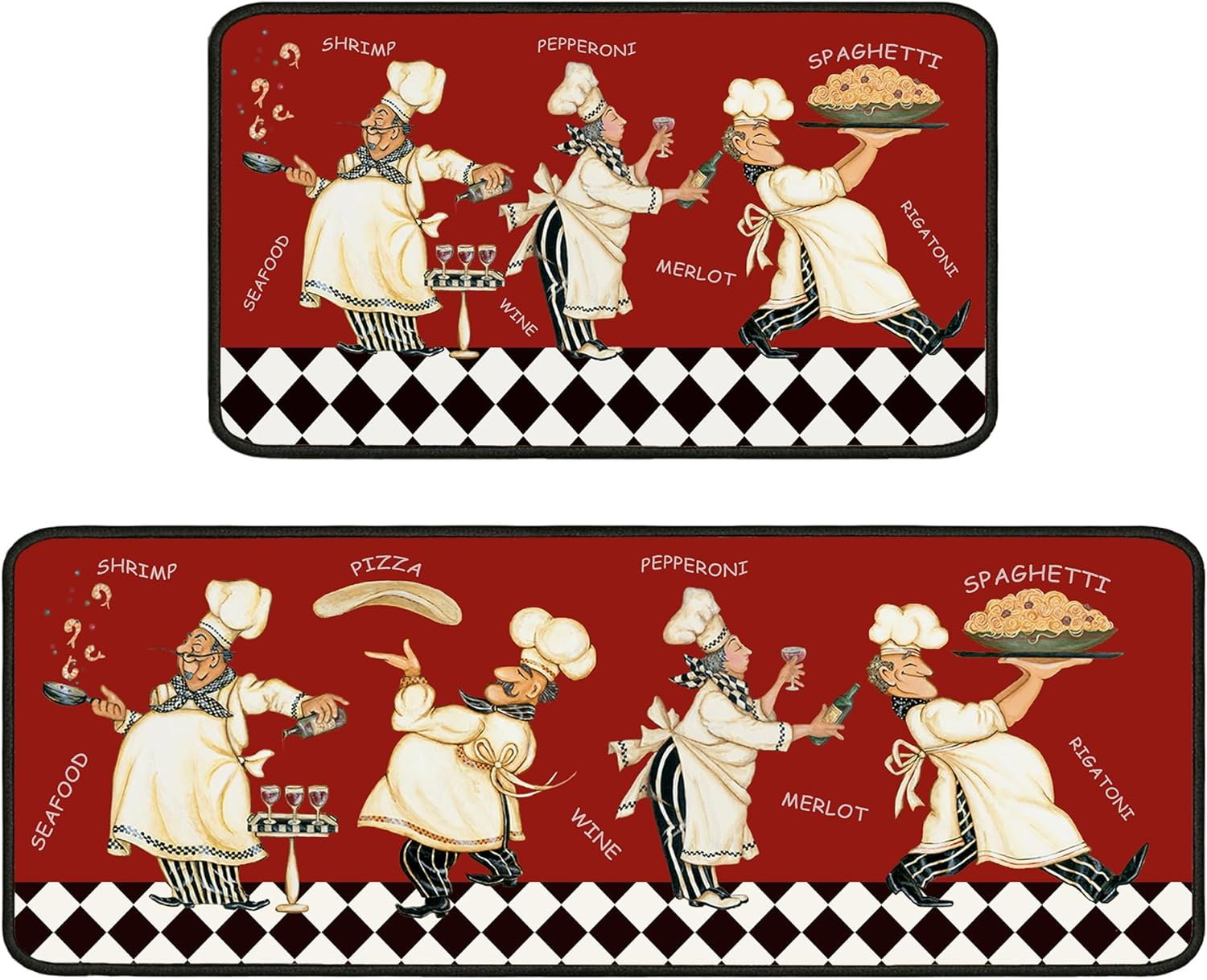 Fat Chef Rugs Kitchen Floor Mats for in Front of Sink Anti Fatigue Floor Mat ...