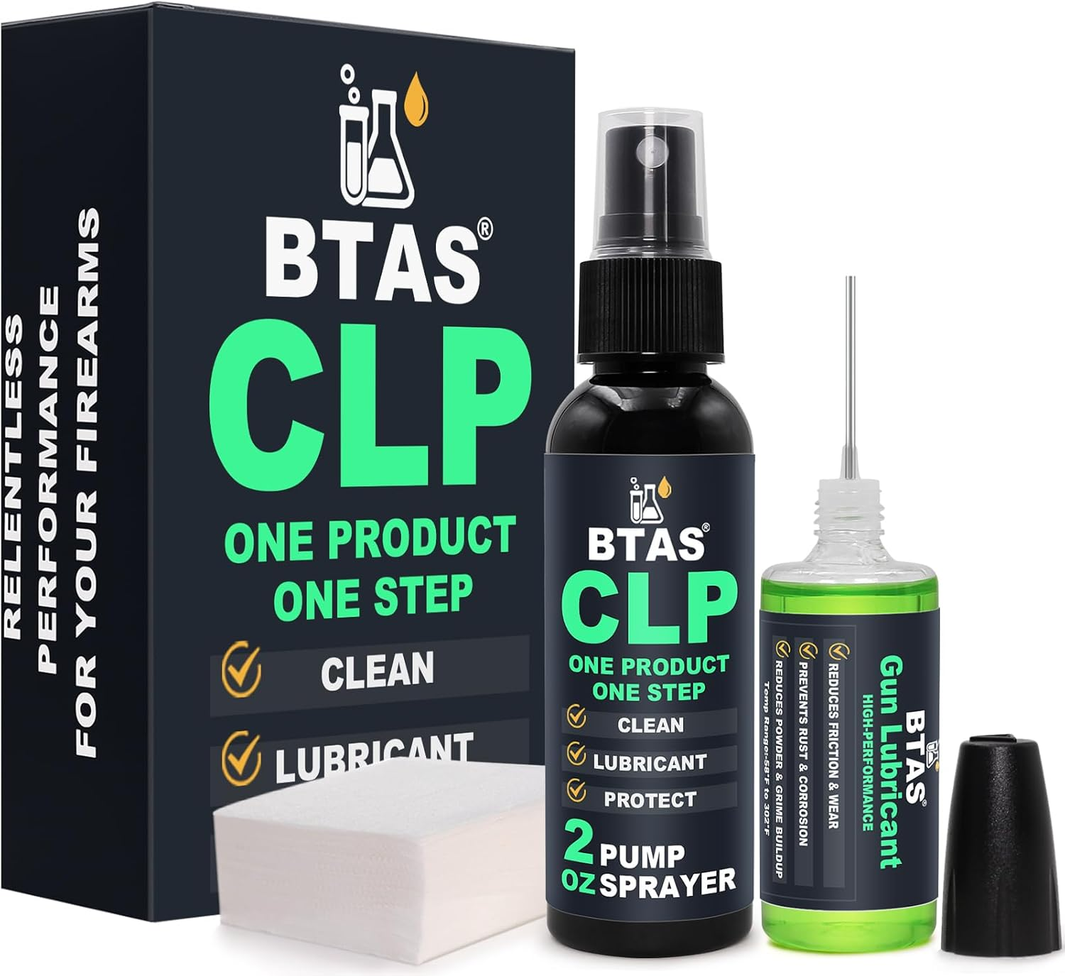 Gun Cleaner and Lubricant CLP Gun Oil Cleaning Kit Universal Spray Solvent