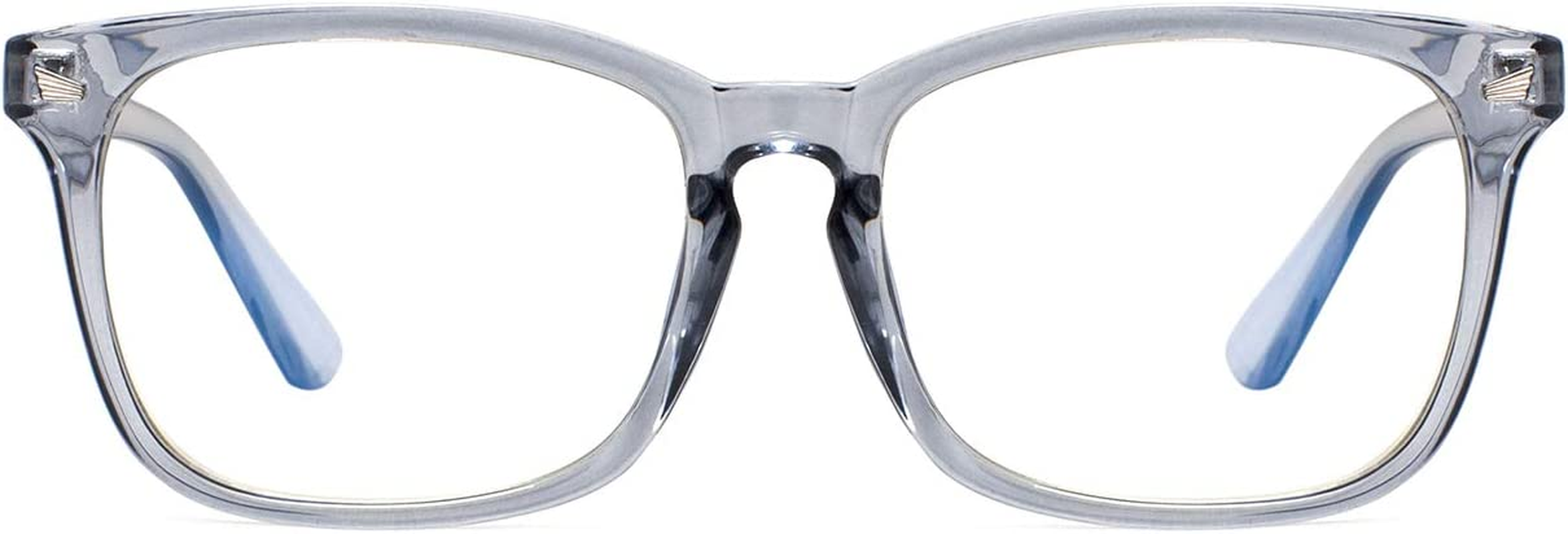 Lentes filtro luz azul computadora lectura juegos TV telefonos azul transparente