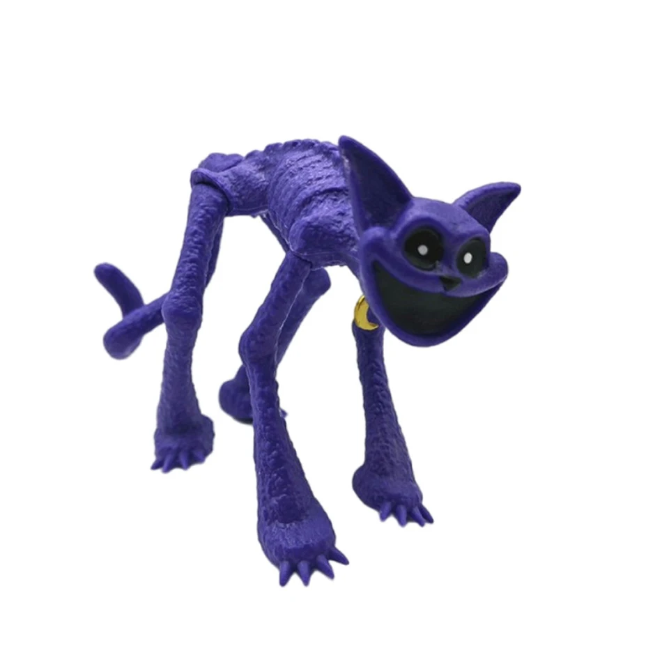 Smiling Critters Series Figures Catnap Figure Terror Monster Cat Figurine Pvc Models Game Ornament Collectible Toys Gift