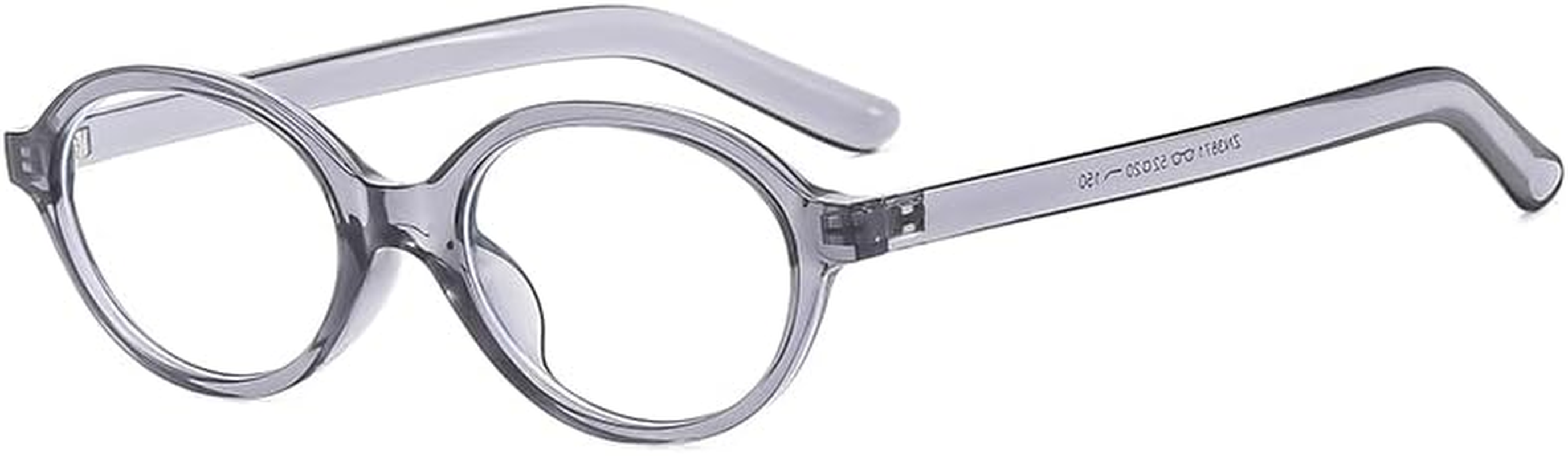 YAMEIZE Oval Blue Light Glasses Women Men - Small Anti Blue Light Glasses Ret... - Picture 13 of 19