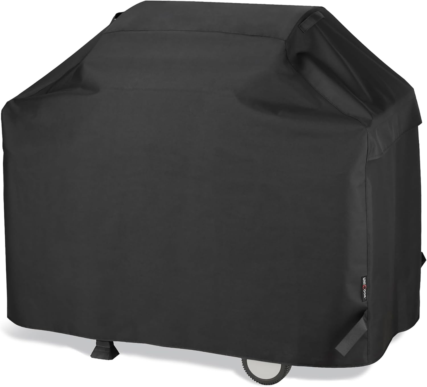 BBQ Cover 55 Inch, Heavy Duty Waterproof Housse BBQ, Special Fade and UV Resistant Outdoor Barbecue Grill Cover, Barbecue Accessories Compatible for Weber Char-Broil Brinkmann and More