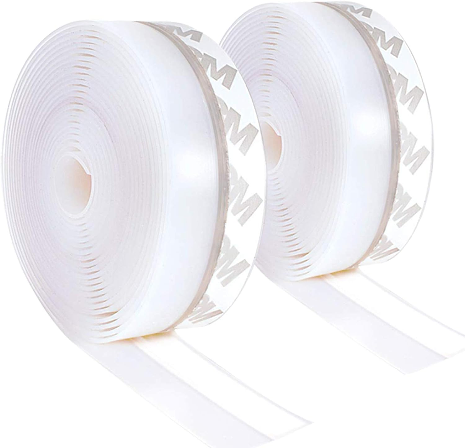 Tira sellado silicona 10M o 33ft burlete puerta ventana 25MM transparente