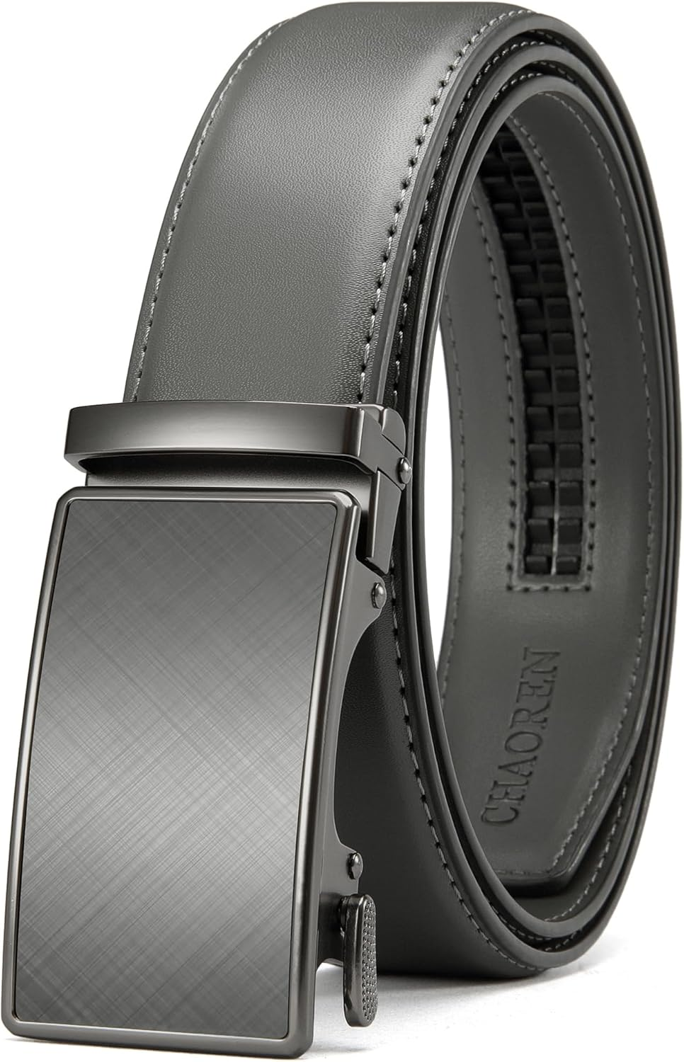 Mens Belt - Mens Ratchet Belt Leather 1 3/8
