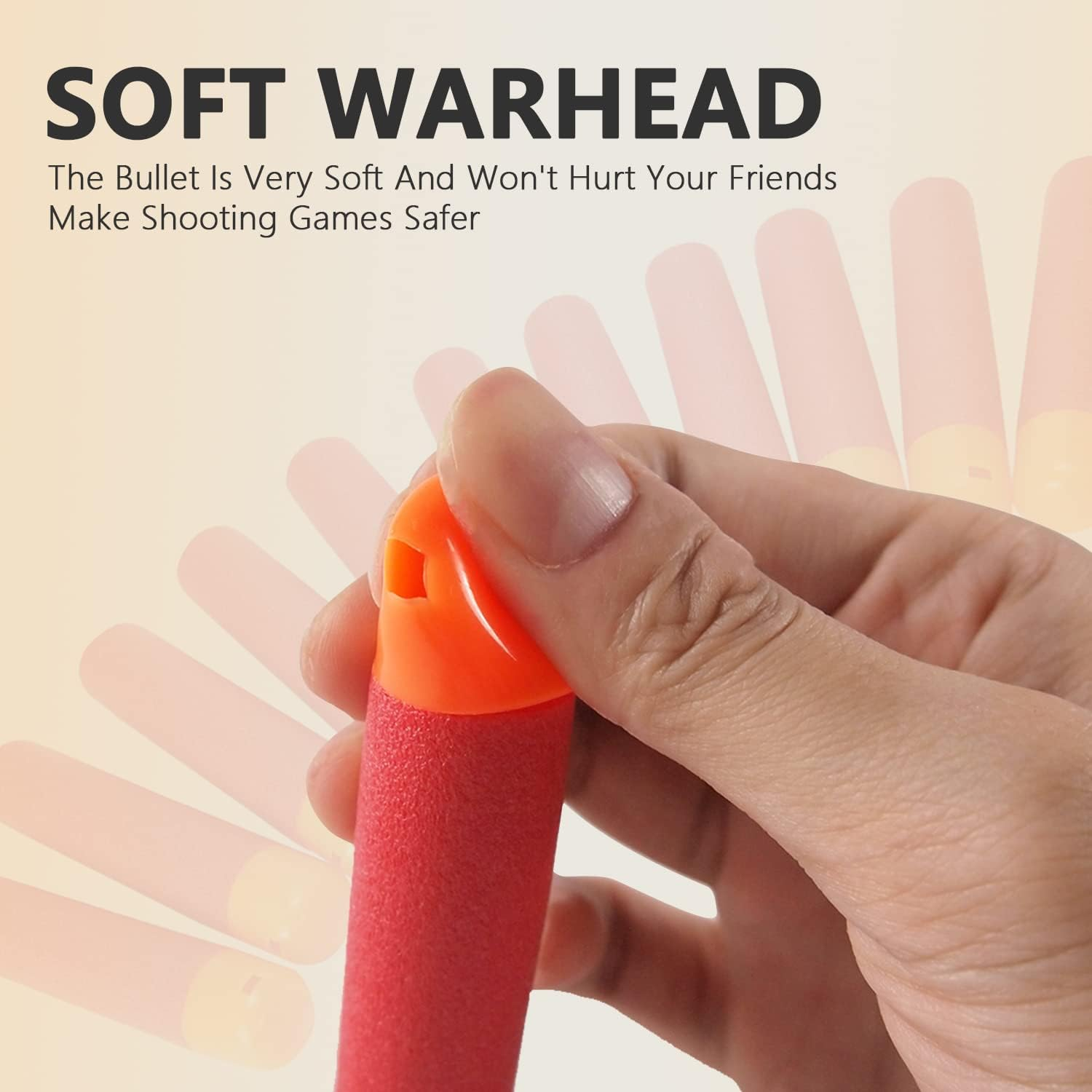 BOROLA Foam Refill Dart Compatible for Nerf Mega - Picture 3 of 14