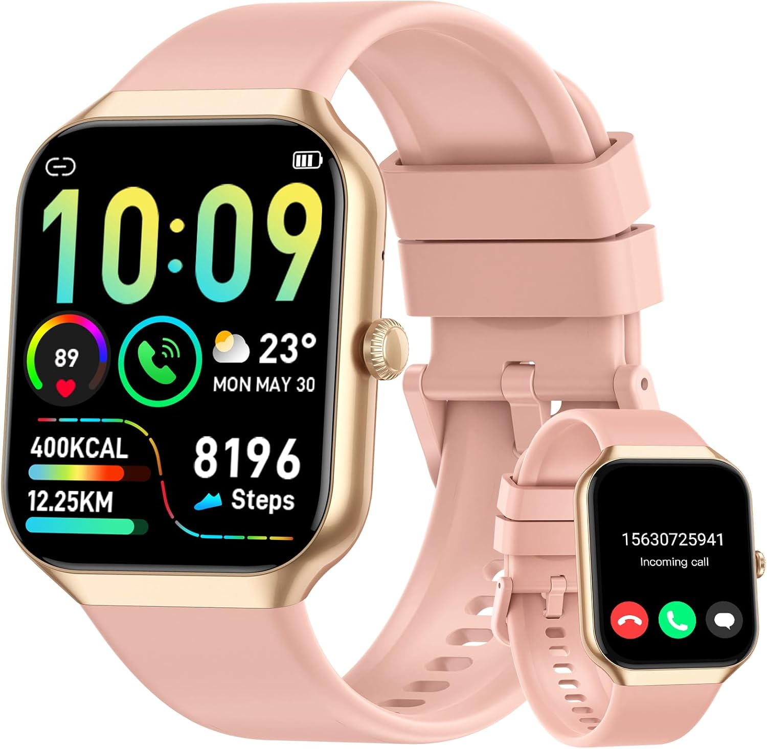 Smart Watch for Women Answer/Make Calls, 2025 1.96