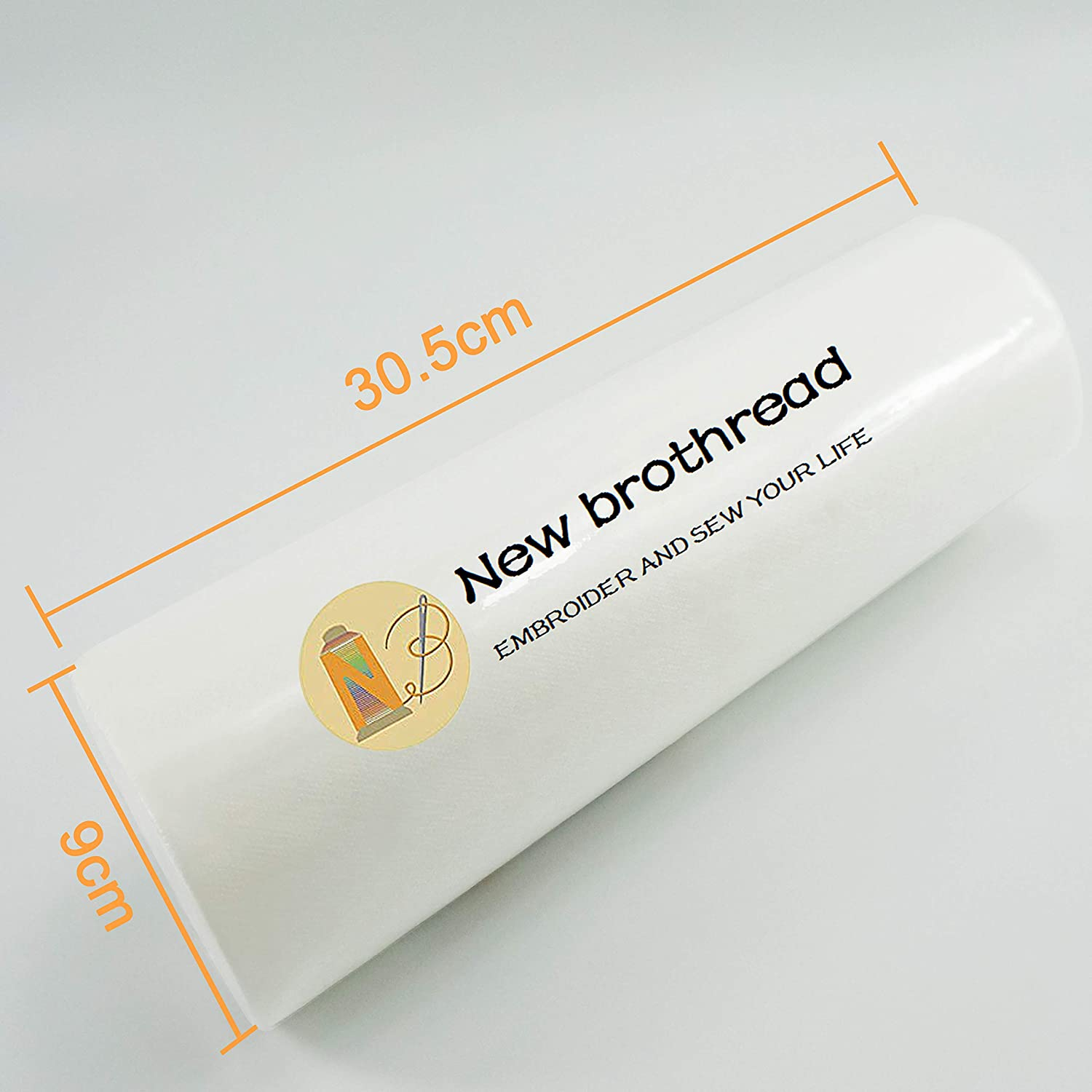 New brothread Wash Away - Water Soluble Machine Embroidery Stabilizer Backing... - Picture 3 of 15