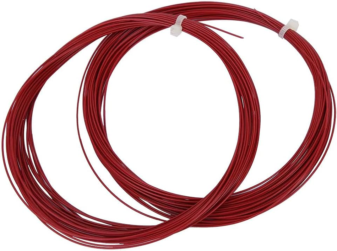 Badminton Racket String, 2 Pcs 10M High Flexibility Badminton String Line Training Racket Racquet Lines Badminton Repair Accessory