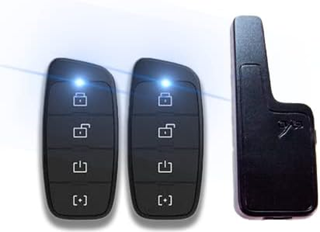 (2) 4-Button 2-Way Remotes with Antenna Upgrade Kit for Fortin Evo-All & EVO-ONE - Extends Range up to 3,000 Ft